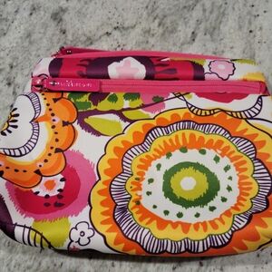 Vera Bradley Clementine Neoprene Organizer/Cosmetics Bag. RETIRED Design